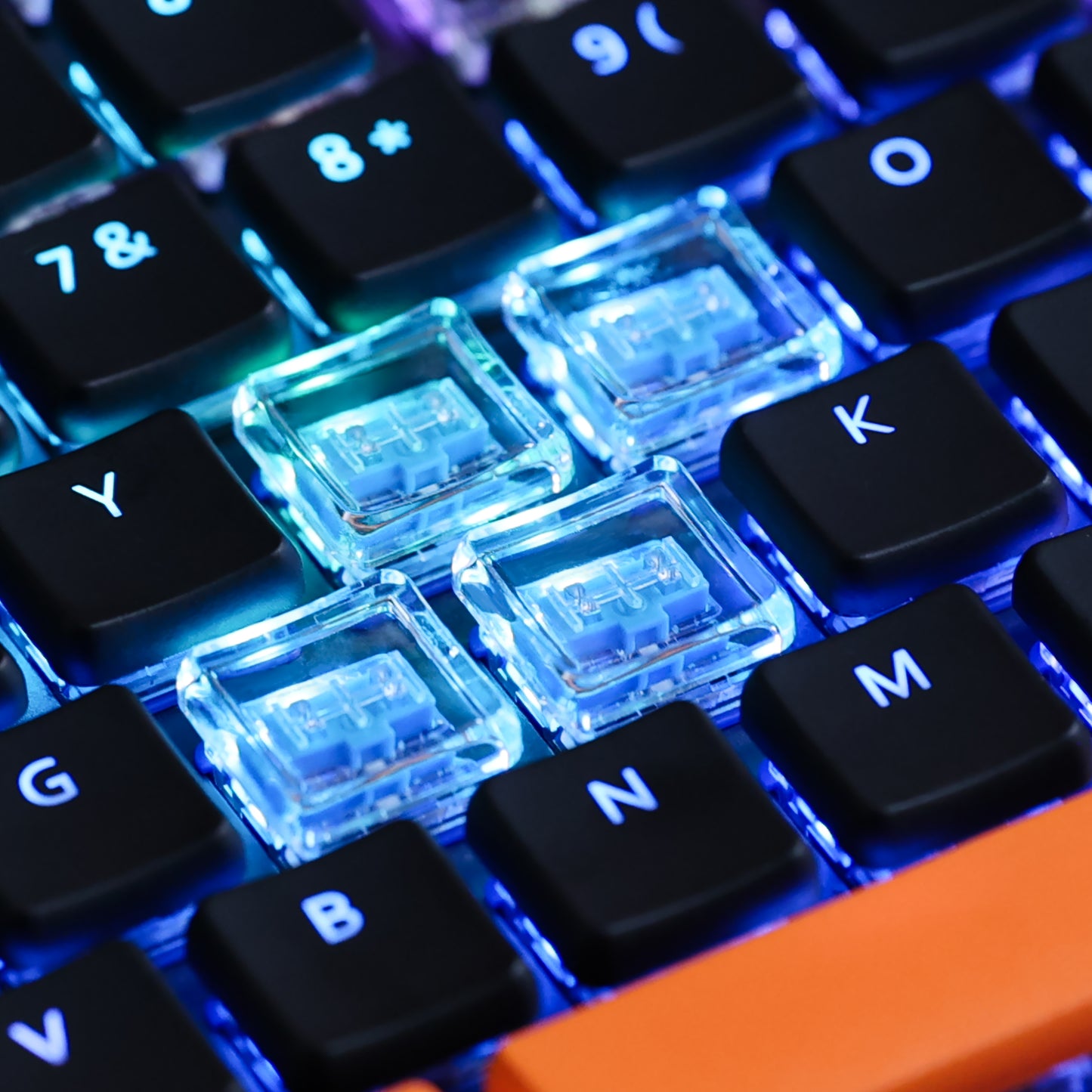 Chocfox CFX Transparent Keycaps