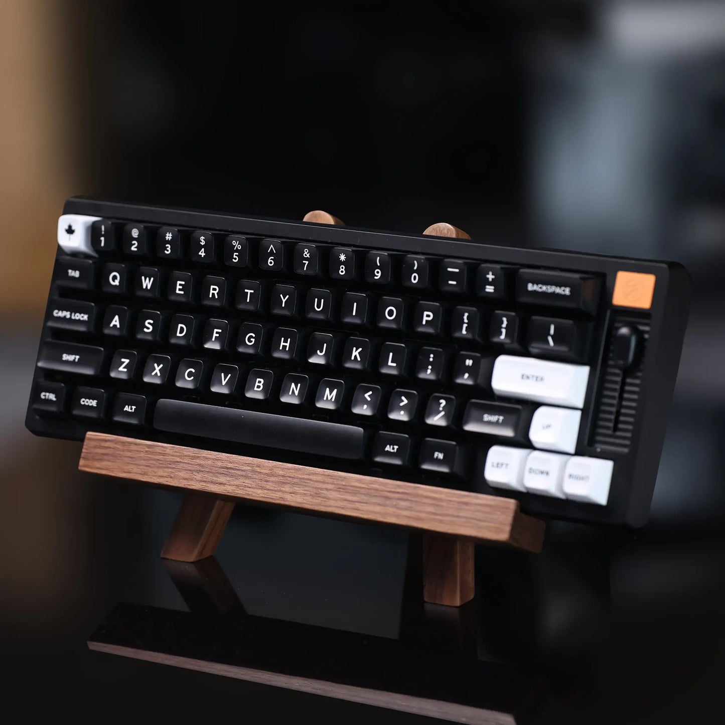 Chosfox Black Walnut Keyboard Stand