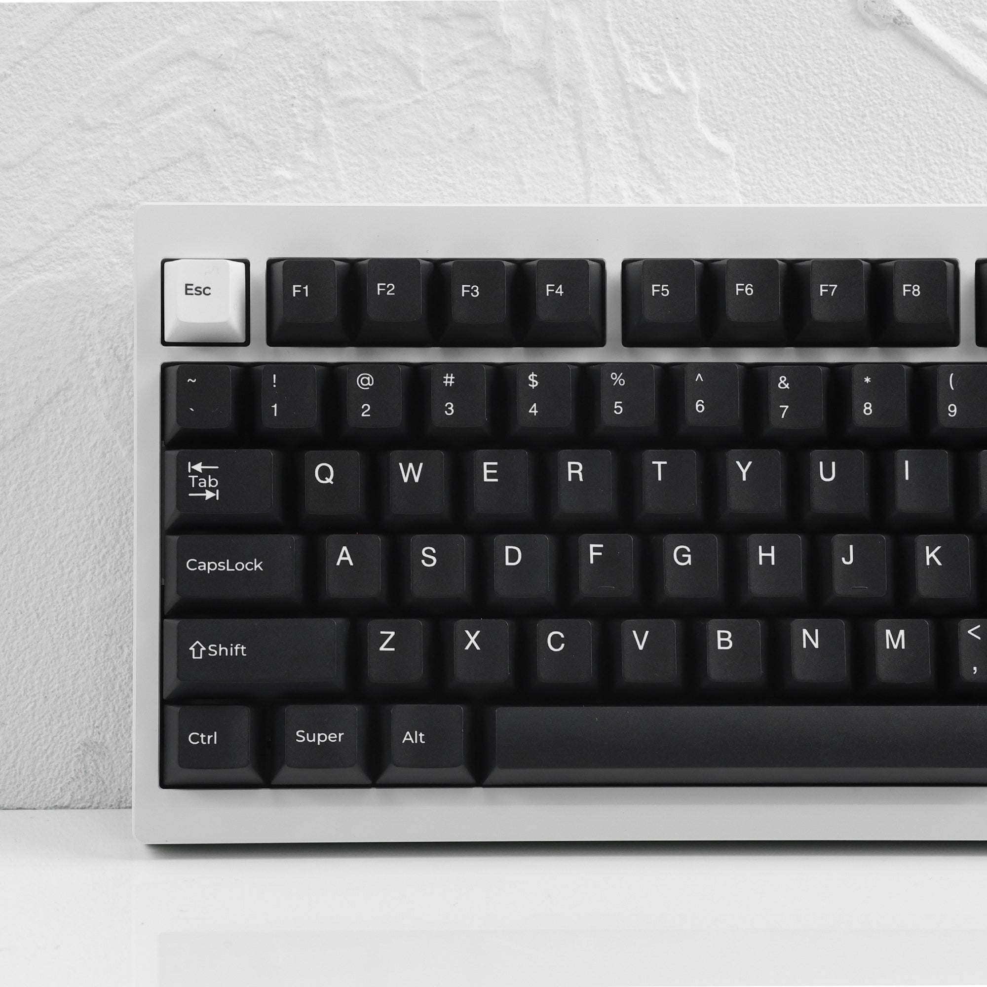 ChocFox Twilight Black  PBT Bow Keycap Set
