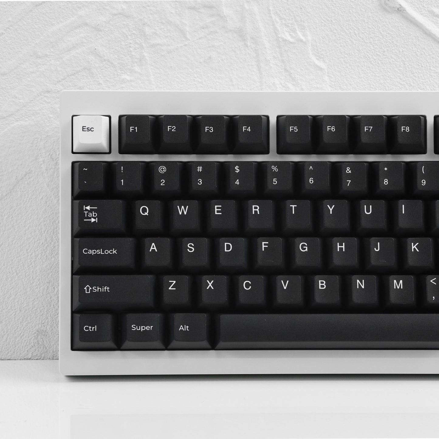 ChocFox Twilight Black  PBT Bow Keycap Set