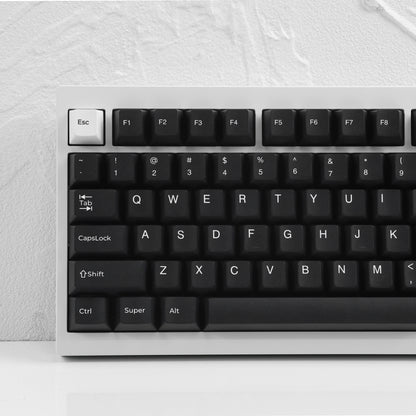 ChocFox Twilight Black  PBT Bow Keycap Set