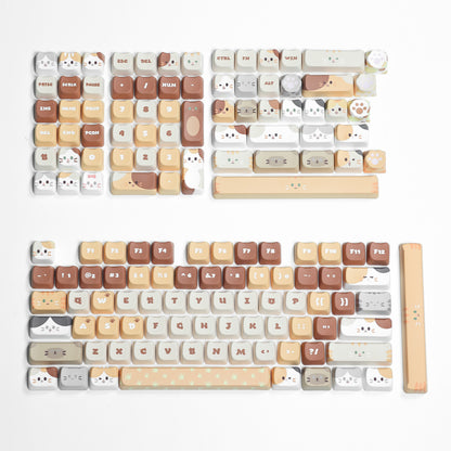 Chosfox ＆ SoulCat MAO Profile PBT Keycaps Set-143keys