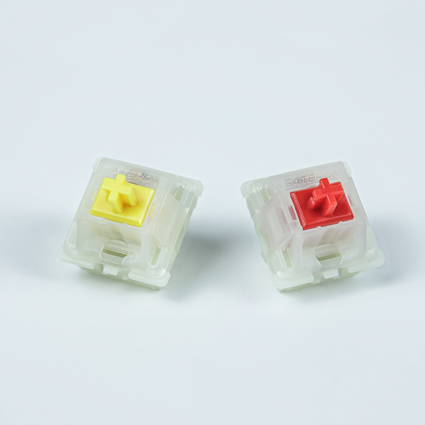 Gateron KS-3 Milky Yellow / Red Linear Switch-Chosfox