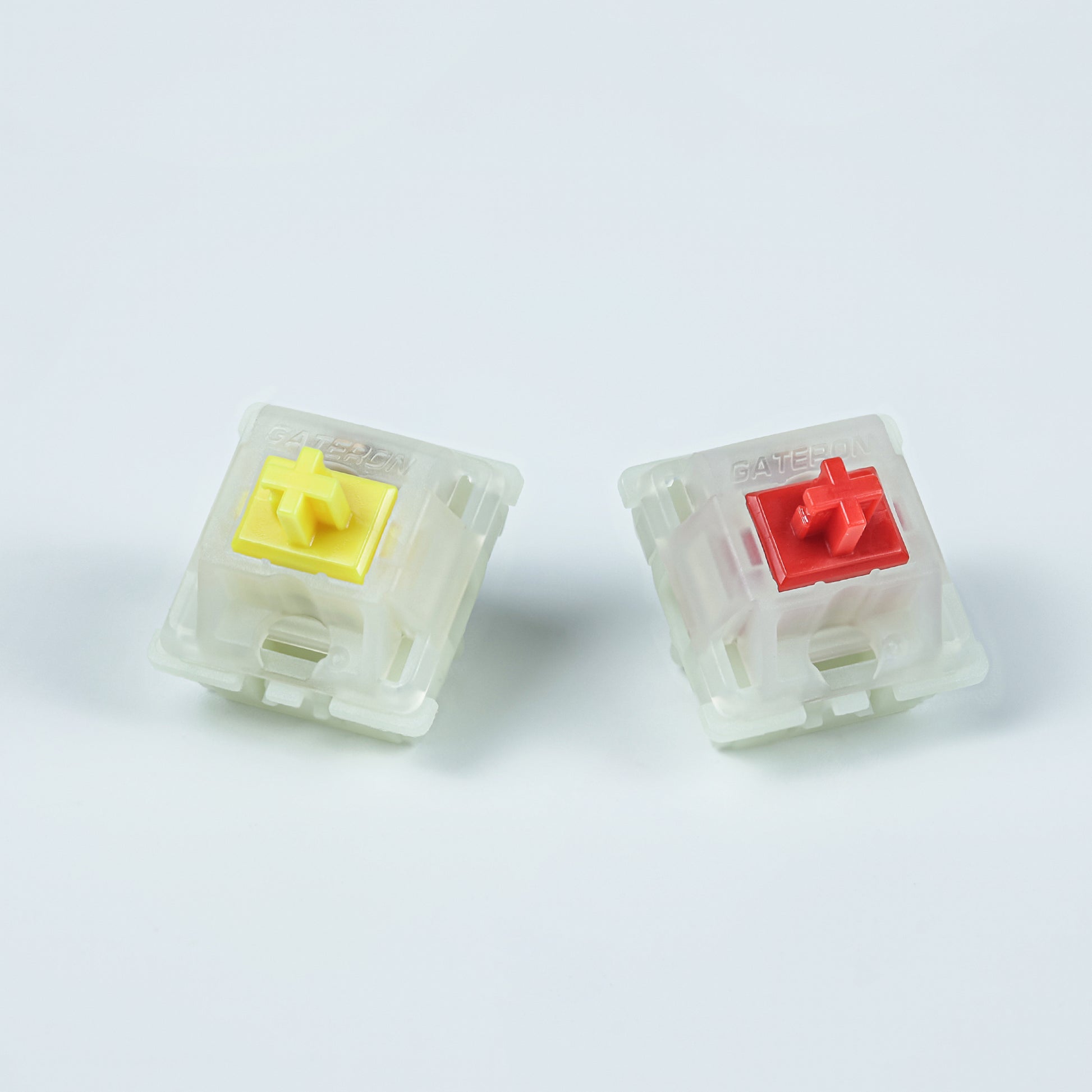 Gateron KS-3 Milky Yellow / Red Linear Switch-Chosfox