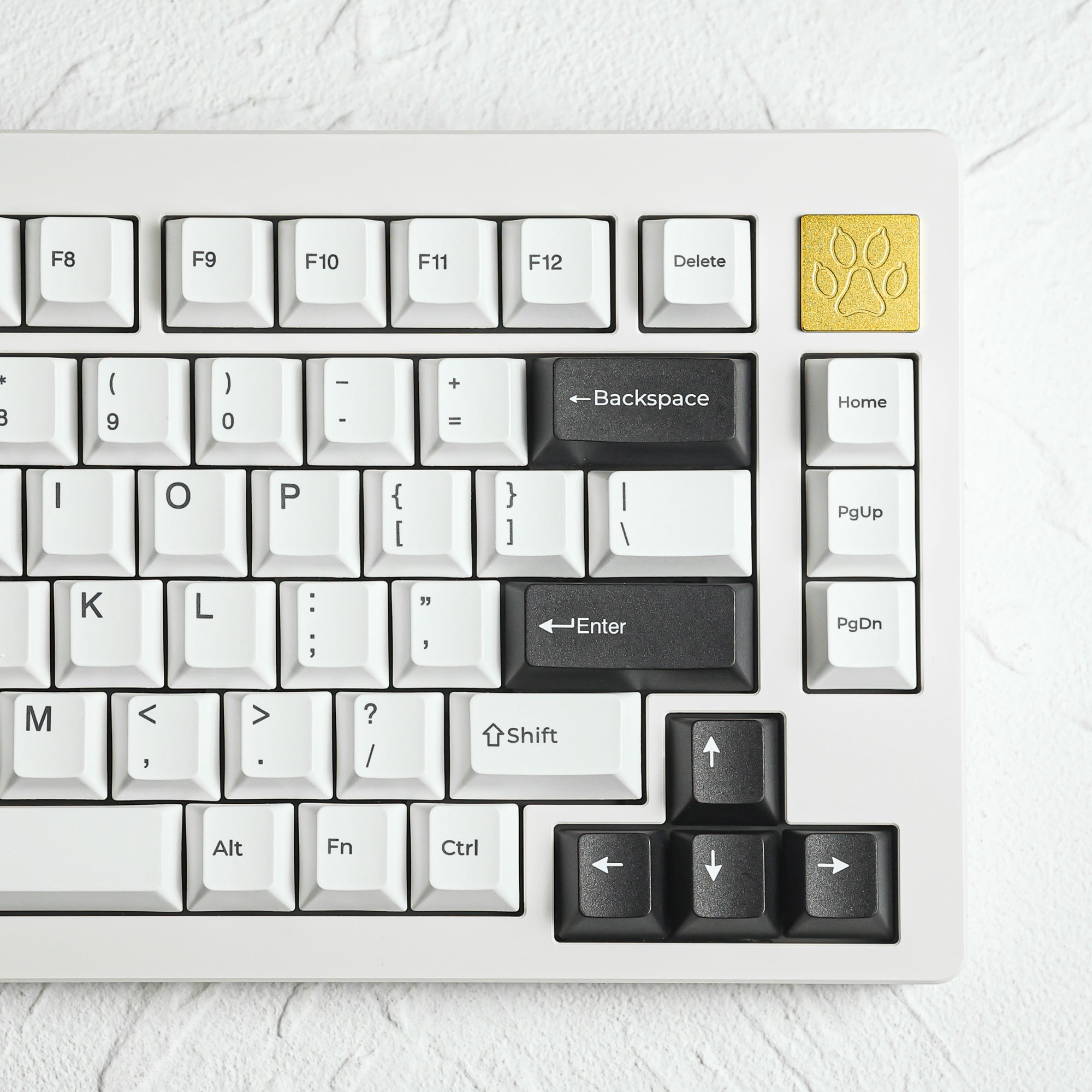 ChocFox Snowfrost PBT Bow Keycap Set