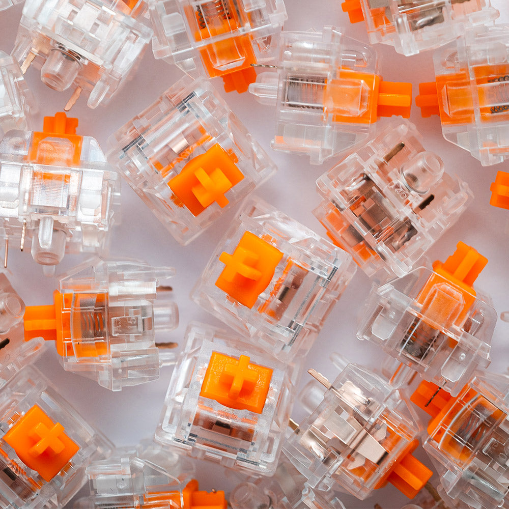 KTT Ice Orange Silent Linear Switch