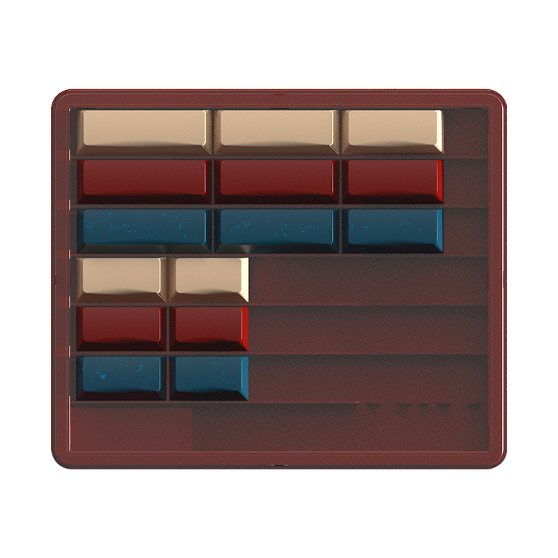 Hifi Fox Studio x Domikey | Red Bean Keycaps-Chosfox