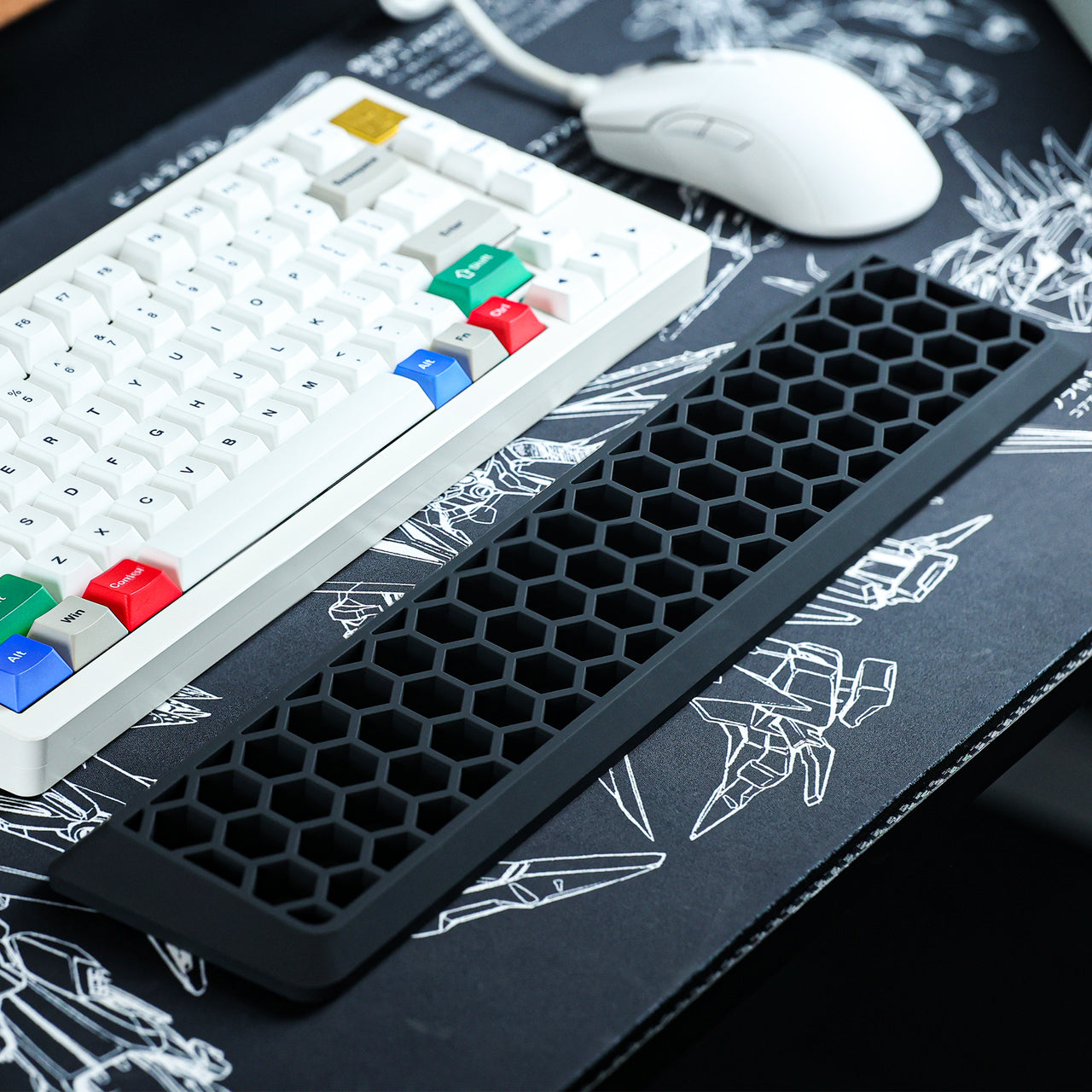 Chosfox Honeycomb Silicone Wrist Rest