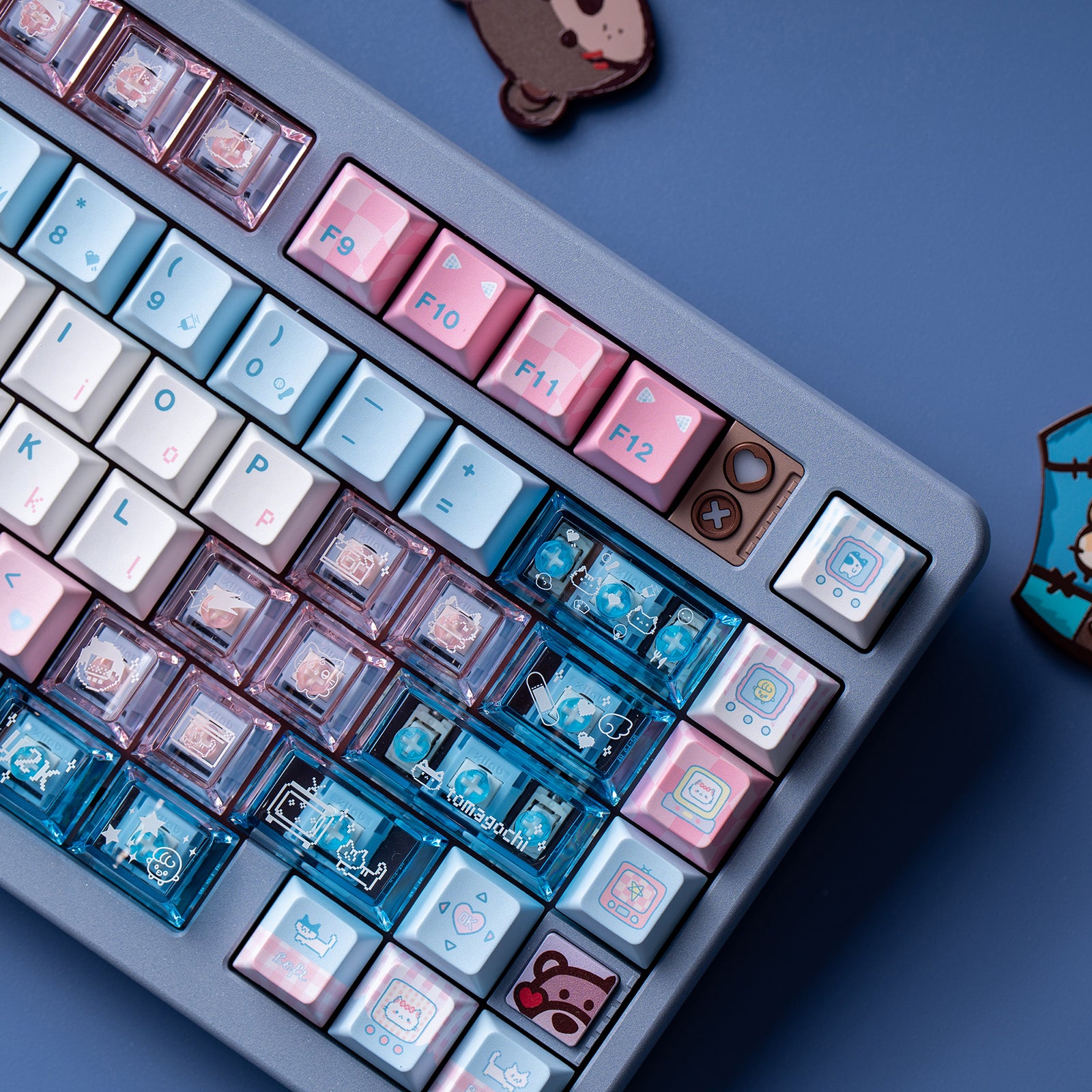 チョスフォックス & Soulcat Electro Meow Artisan キーキャップセット