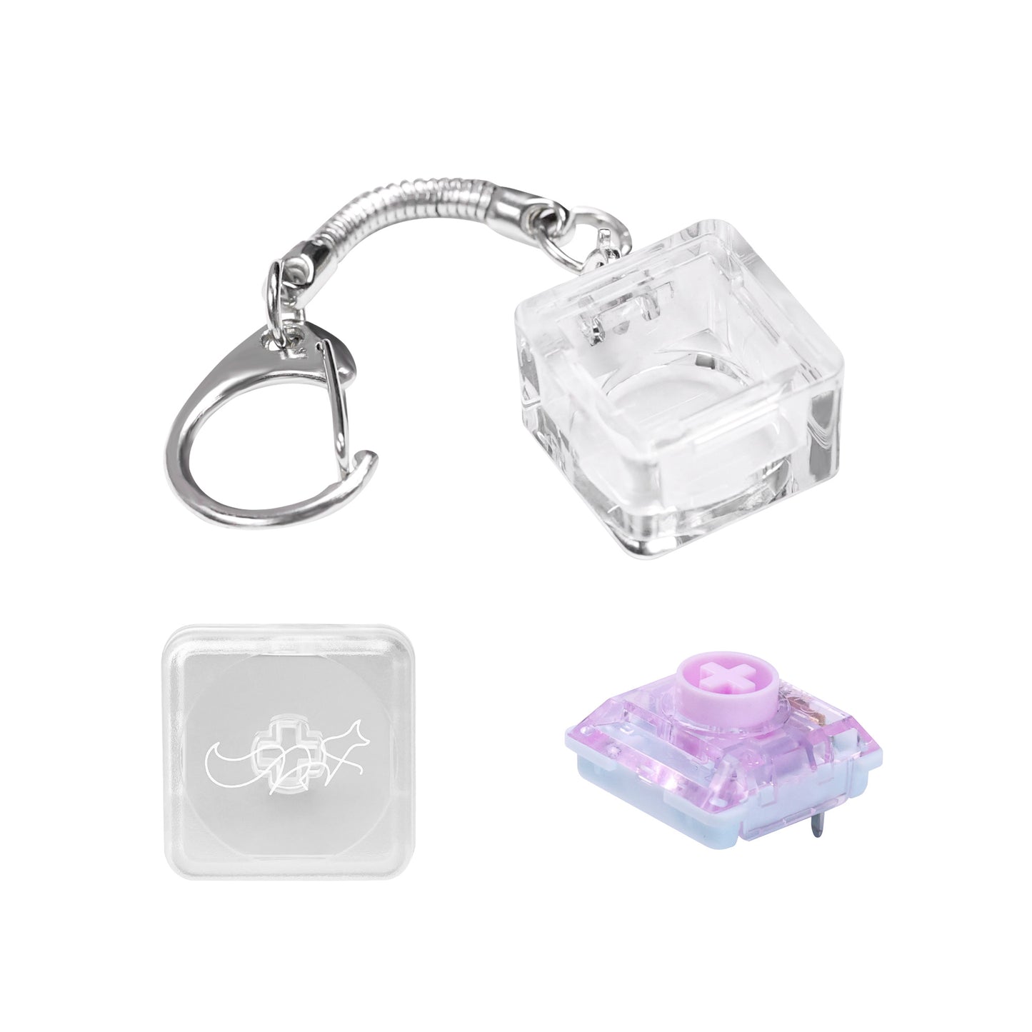 Choc V2 Fidget Keychain