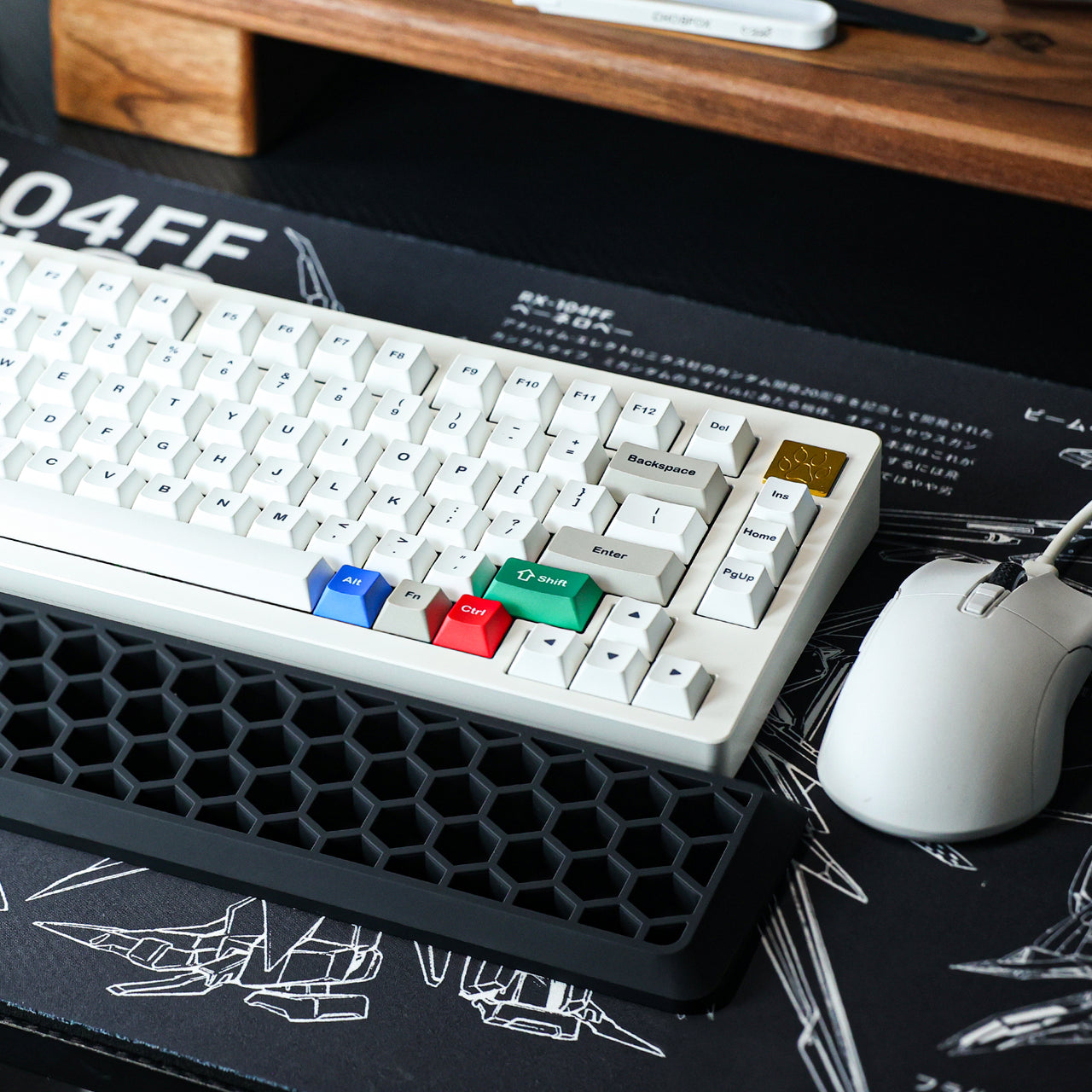 Chosfox Honeycomb Silicone Wrist Rest