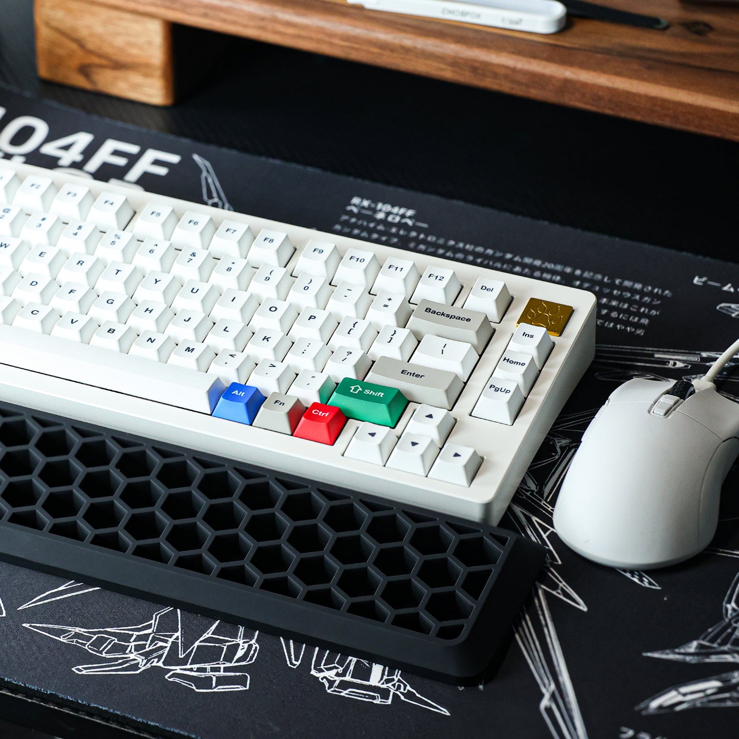 Chosfox Honeycomb Silicone Wrist Rest