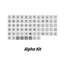 Ensemble de touches grises ChocFox CFX