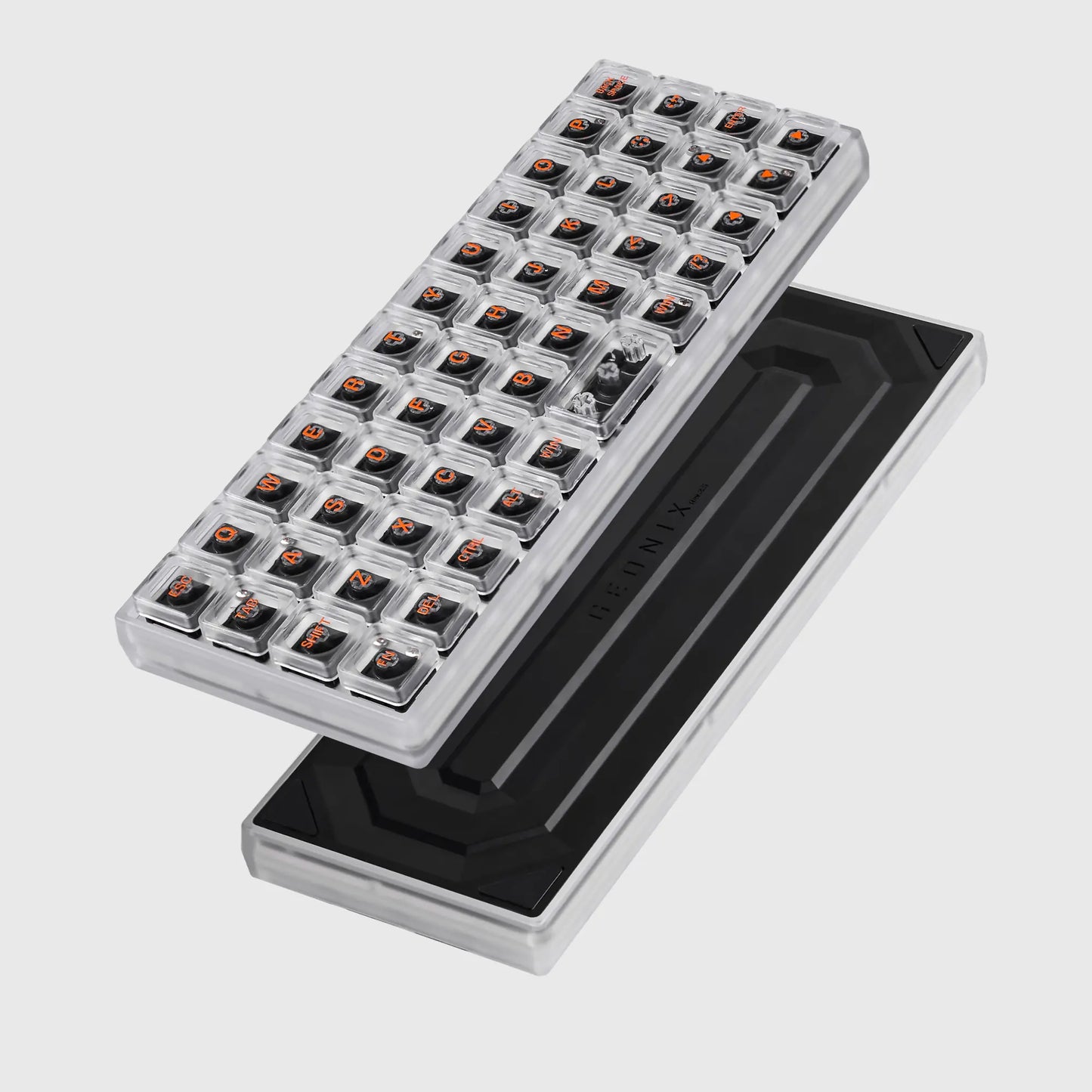 Chosfox Geonix Rev.2.5, 40 Layout,  Low-profile keyboard