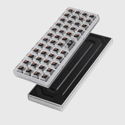 Chosfox Geonix Rev.2.5, 40 Layout,  Low-profile keyboard