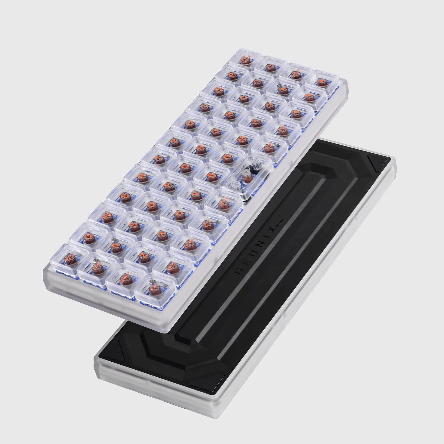 Chosfox Geonix Rev.2.5, 40 Layout,  Low-profile keyboard