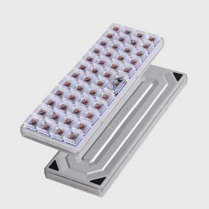 Chosfox Geonix Rev.2.5, 40 Layout,  Low-profile keyboard
