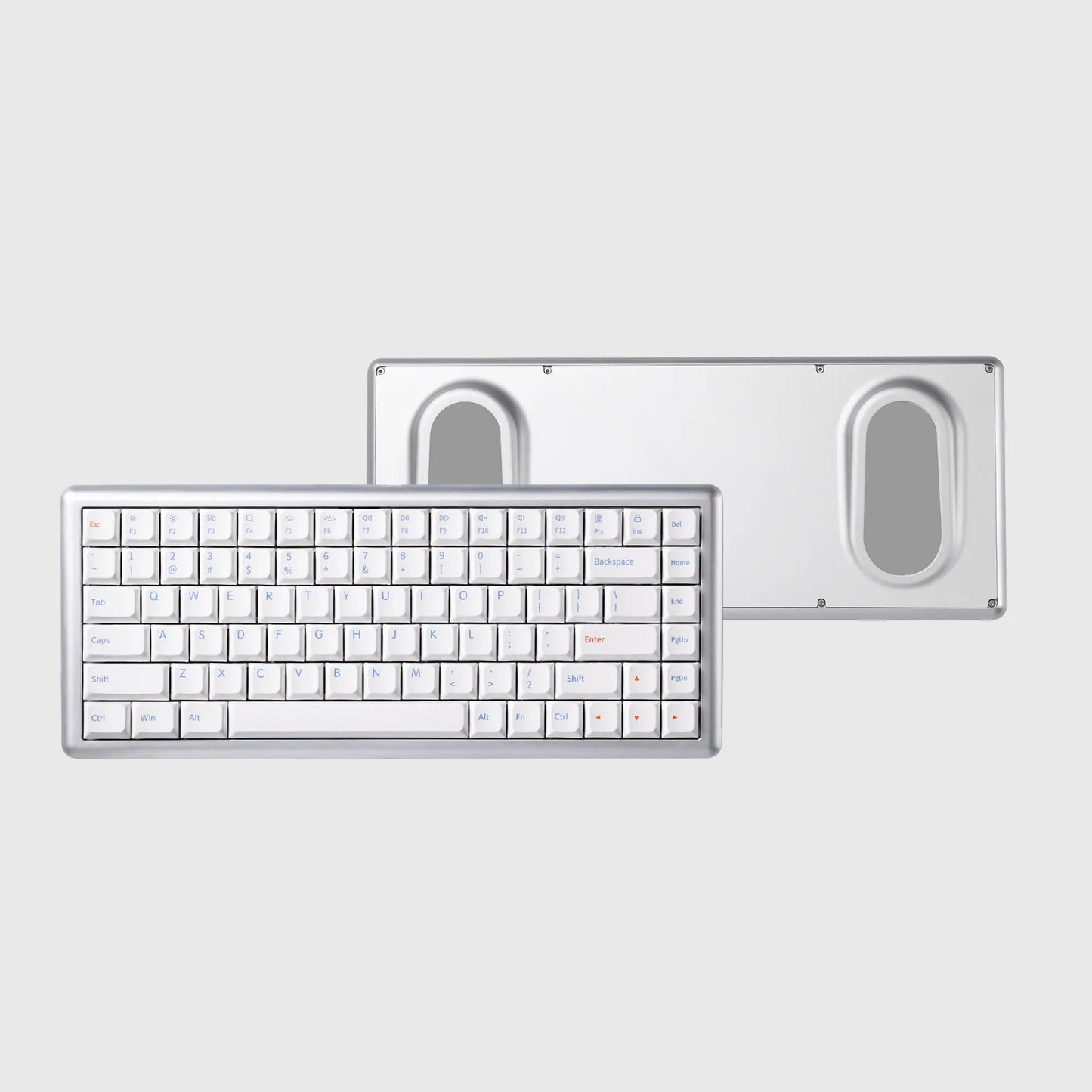 Chosfox_Vero75_lowprofile_Keyboard, Space Silver