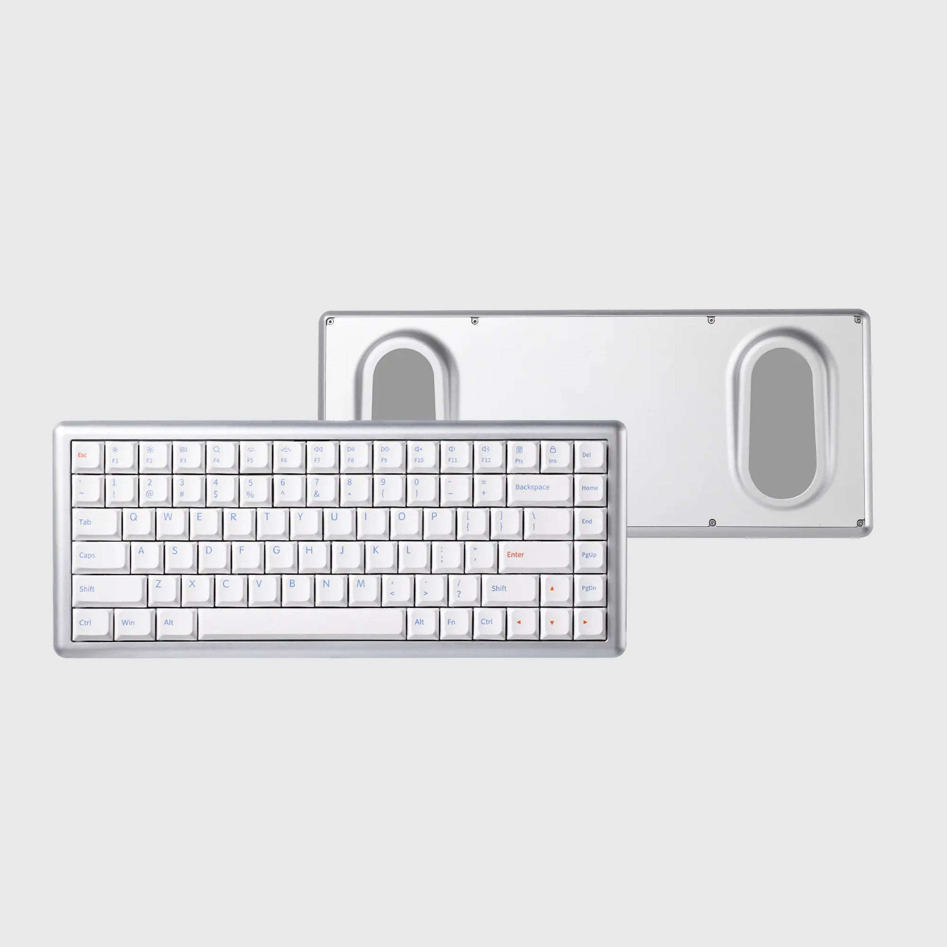 Chosfox_Vero75_lowprofile_Keyboard, Space Silver
