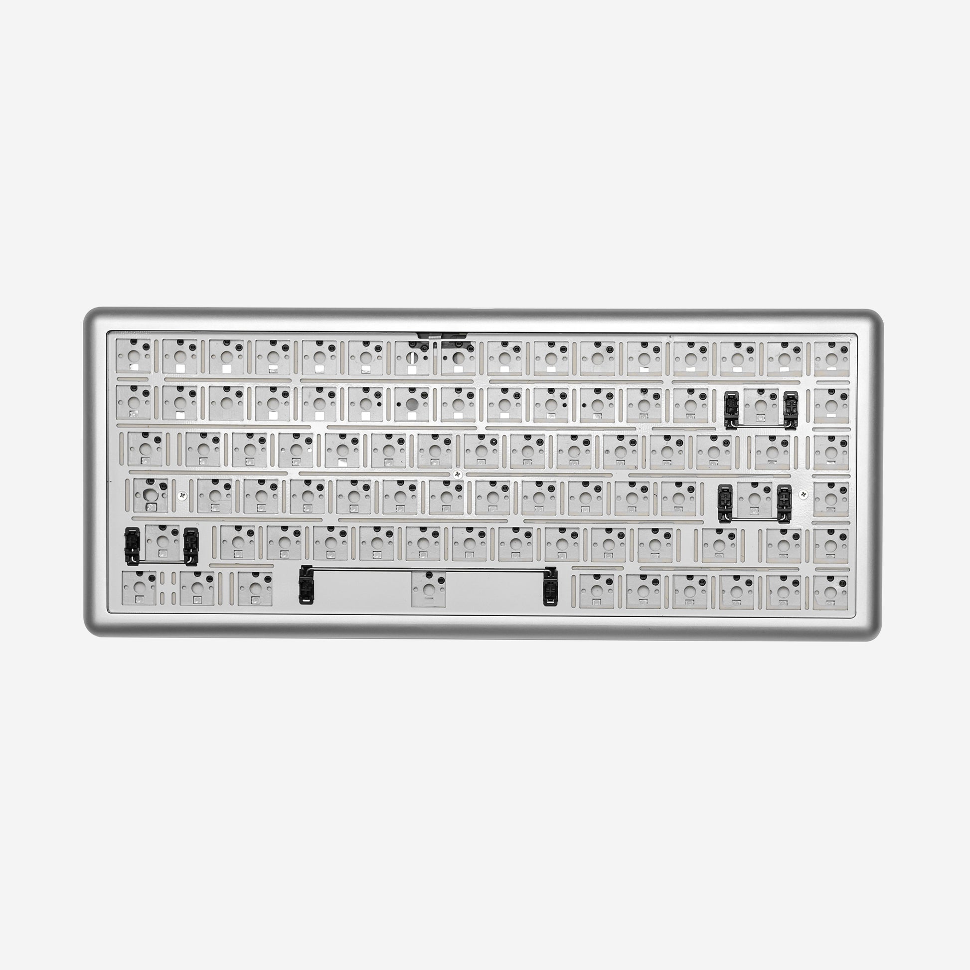 Chosfox Vero75 Low-profile Keyboard Kit, Space Silver