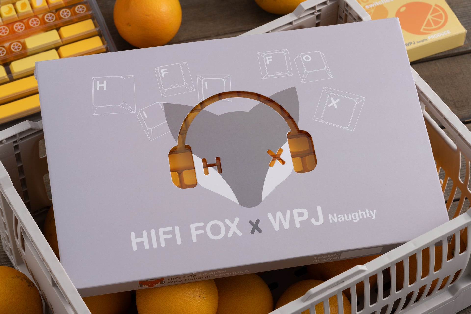 Hifi Fox x WPJ | Yellow Fruit WDA Profile Keycap Set-Chosfox