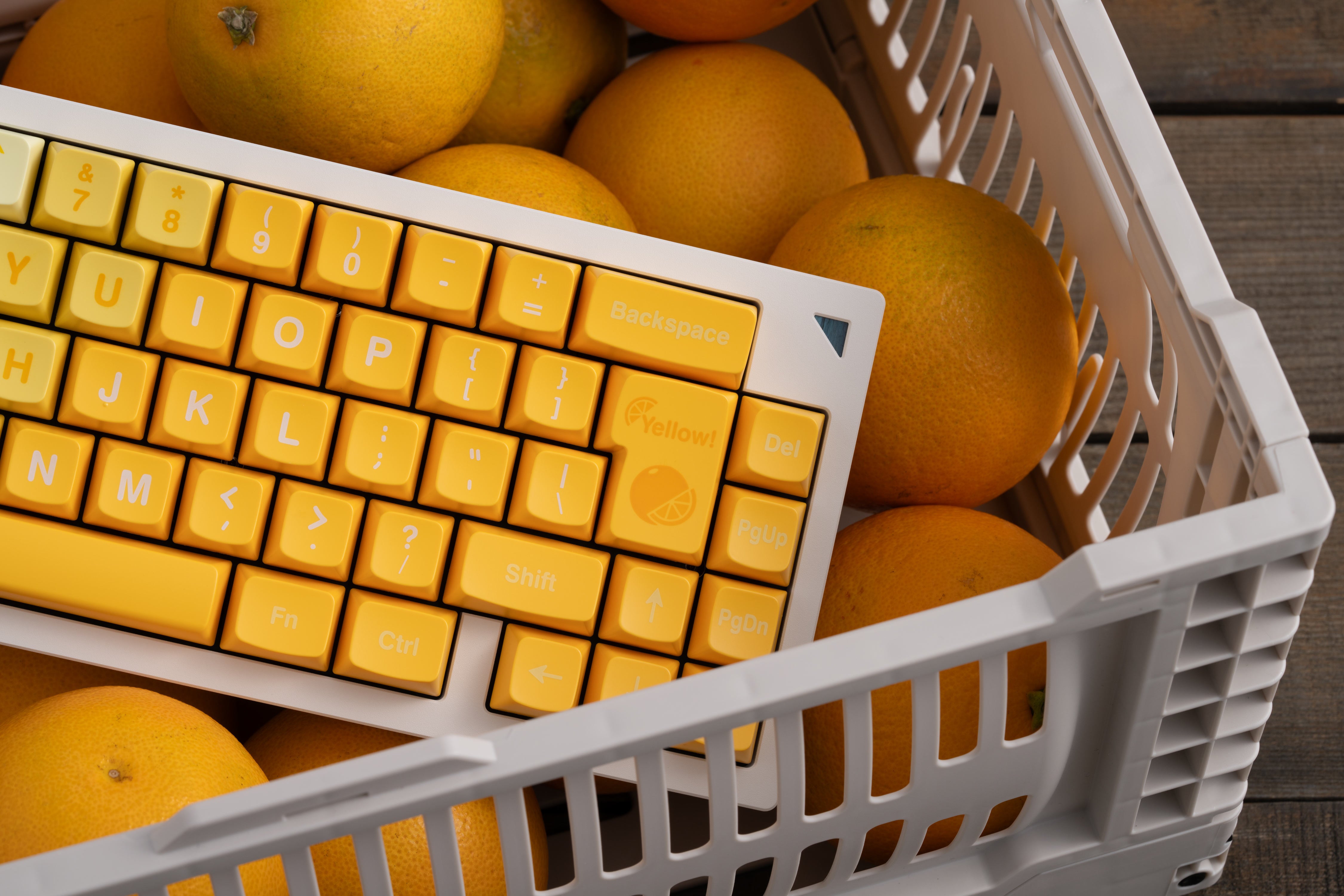 Hifi Fox x WPJ | Yellow Fruit WDA Profile Keycap Set