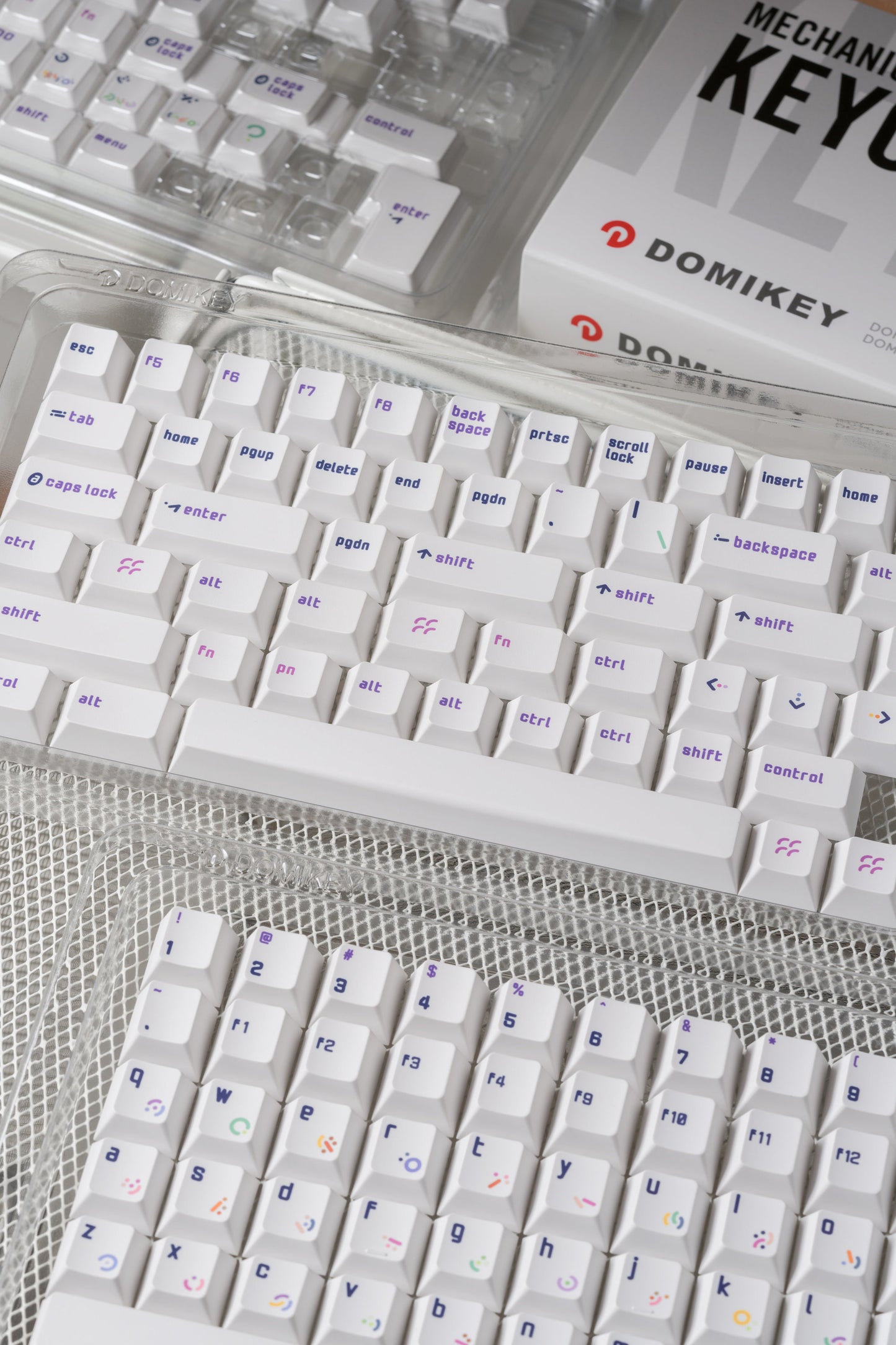 Domikey VIVI Cherry Profile Keycaps-Chosfox