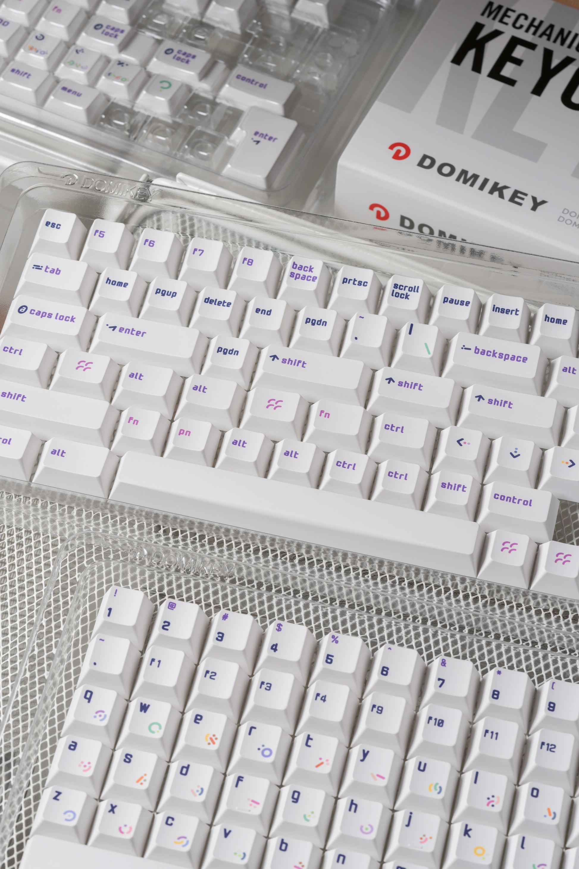Domikey VIVI Cherry Profile Keycaps-Chosfox