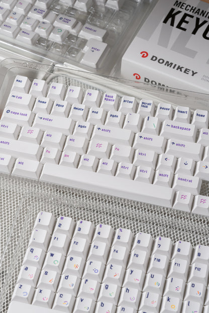 Domikey VIVI Cherry Profile Keycaps-Chosfox