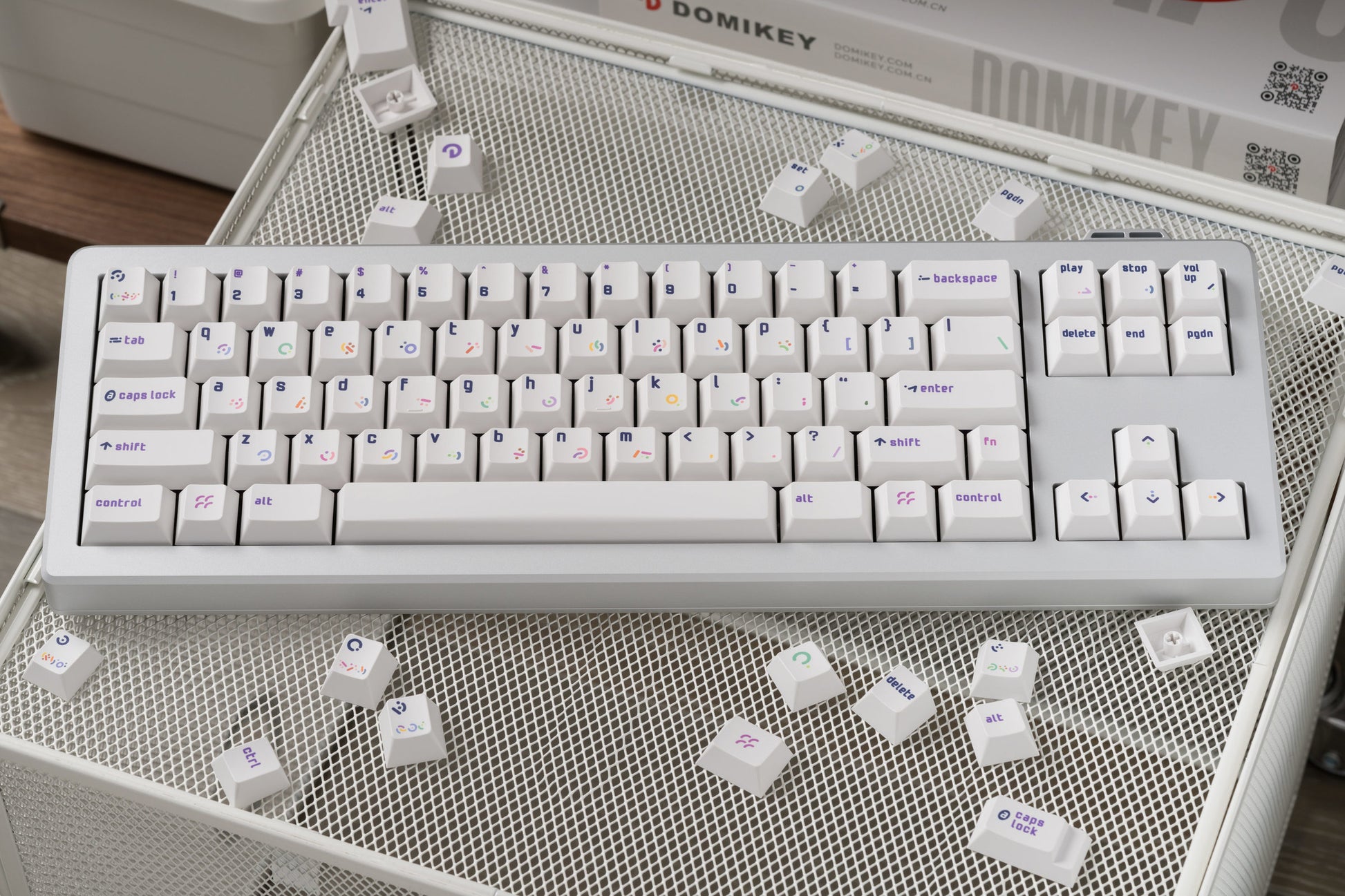 Domikey VIVI Cherry Profile Keycaps-Chosfox