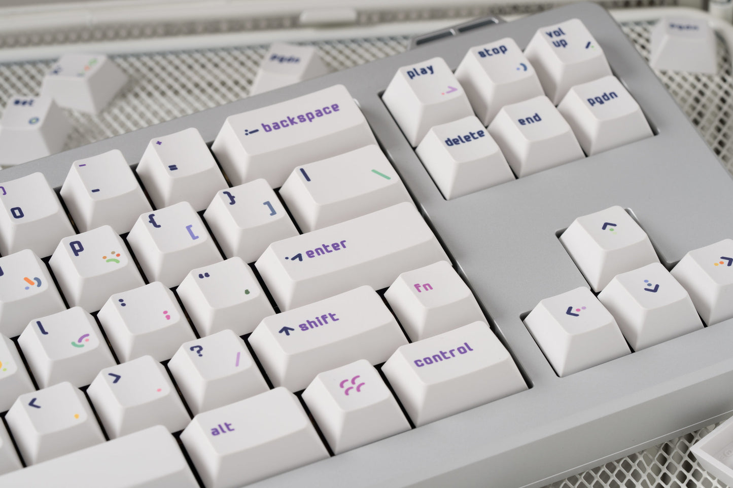 Domikey VIVI Cherry Profile Keycaps-Chosfox