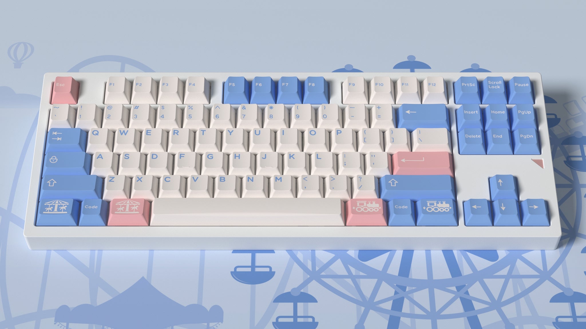 Zero-G Studio x Domikey Fantasy Land Gift v2 Keycaps-Chosfox
