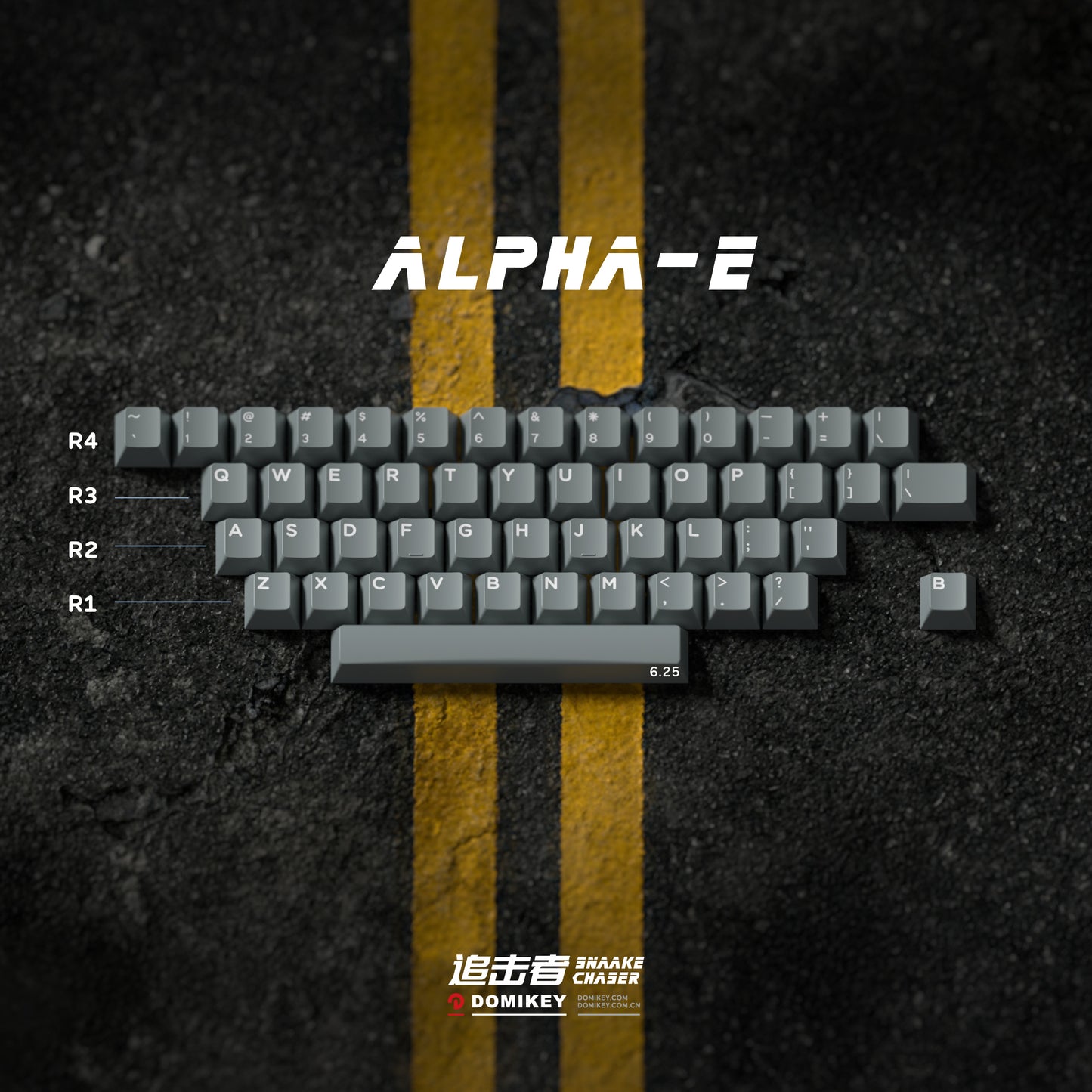 Domikey Snaake Chaser Keycap Set-Chosfox
