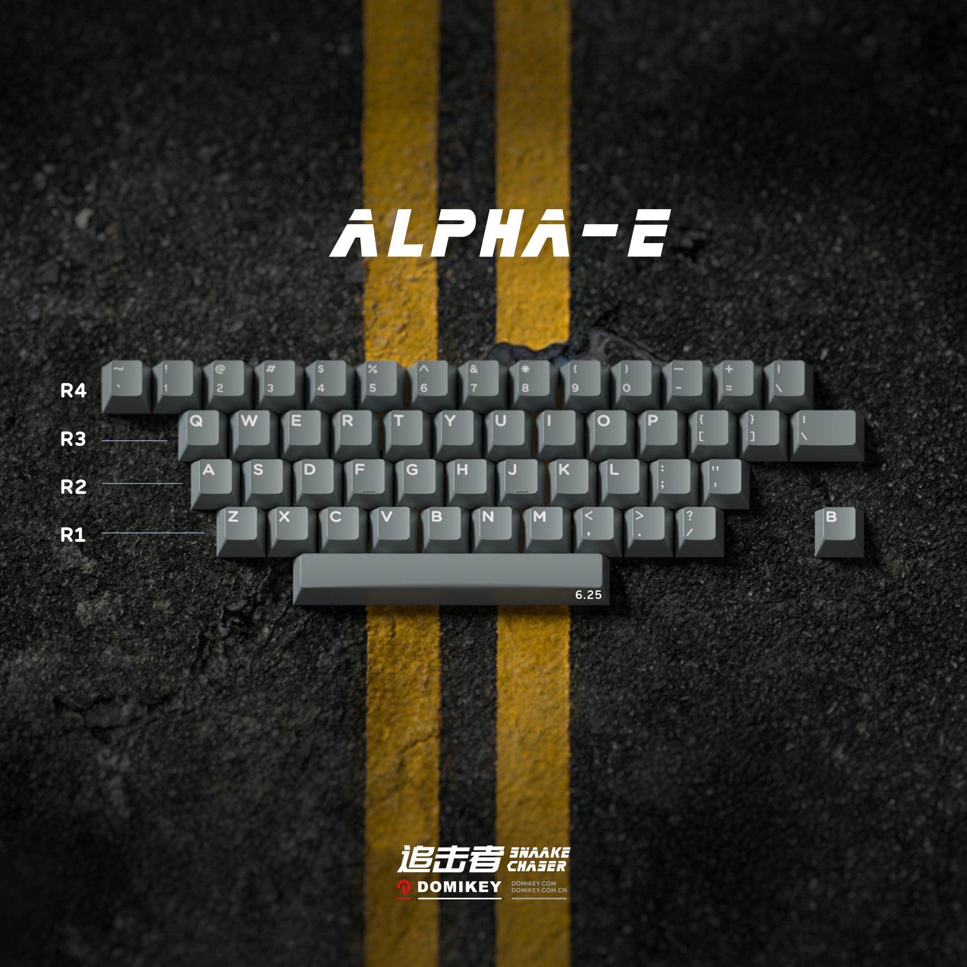 Domikey Snaake Chaser Keycap Set-Chosfox