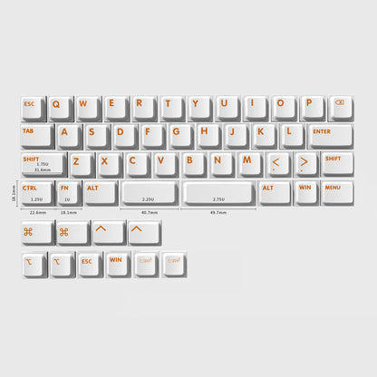 Chosfox Init40 Original Keycap Set-52keys