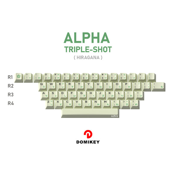 Domikey Desert Island Cherry Profile Triple/Doubleshot ABS Keycap Set
