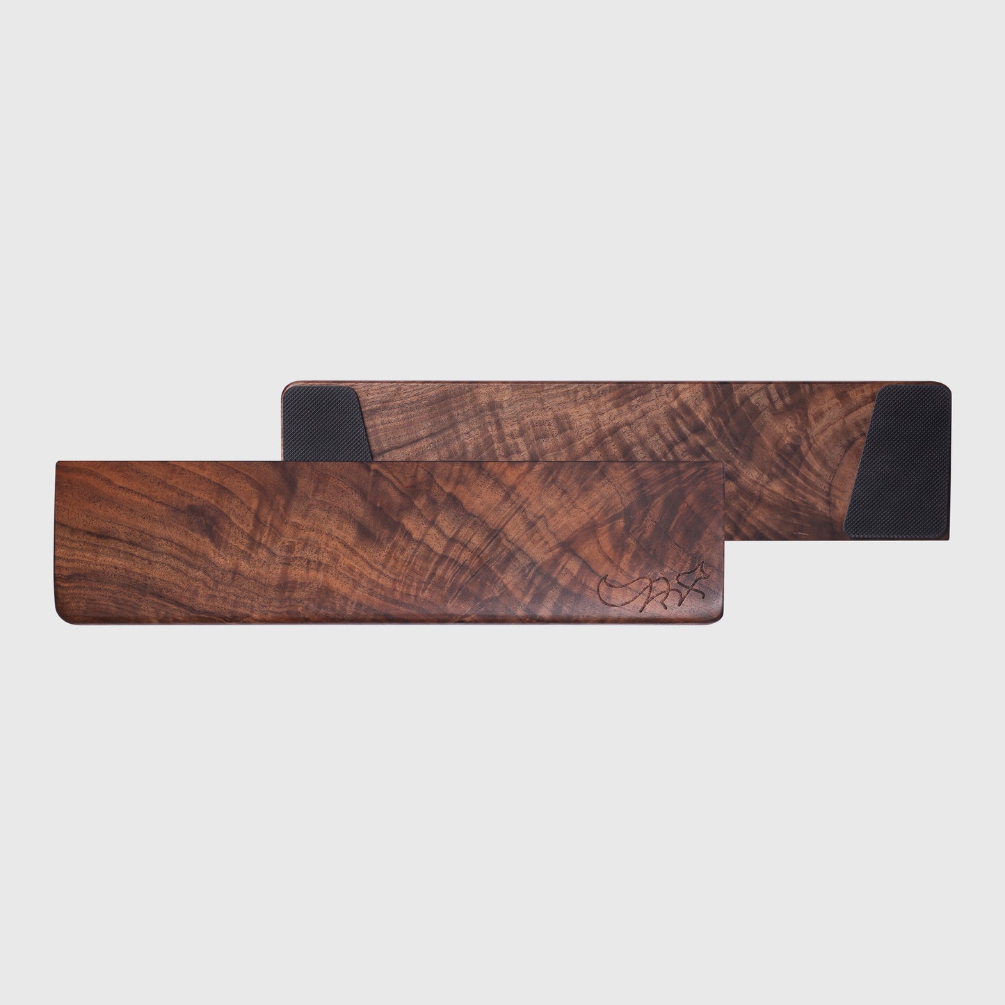 Black Walnut Wood Palm Keyboard Wrist Rest（Presale）