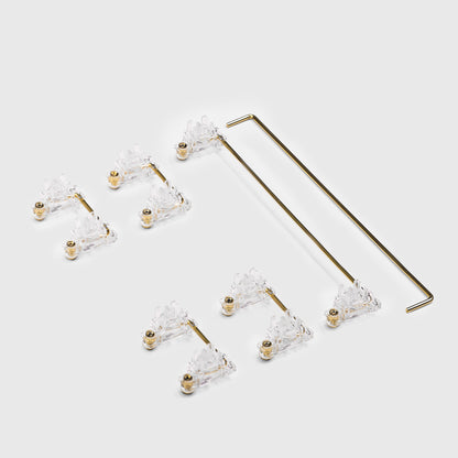 Gateron Ink V2 Pro PCB Stabilizer Black White Transparent
