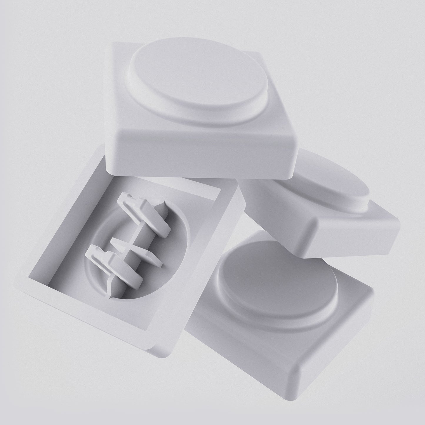 Touches Chocfox CFX UP 1U pour commutateur Kailh Choc par Chosfox 