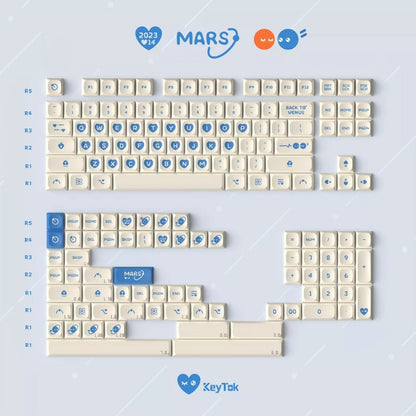 KeyTok Mars And Venus KDA Profile Keycaps-Chosfox
