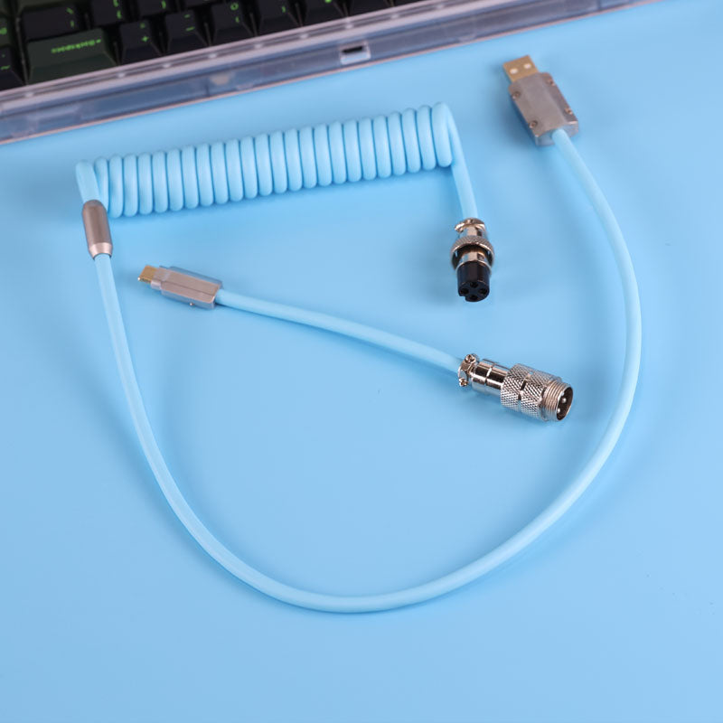 Chosfox Coiled Keyboard Cable-Chosfox