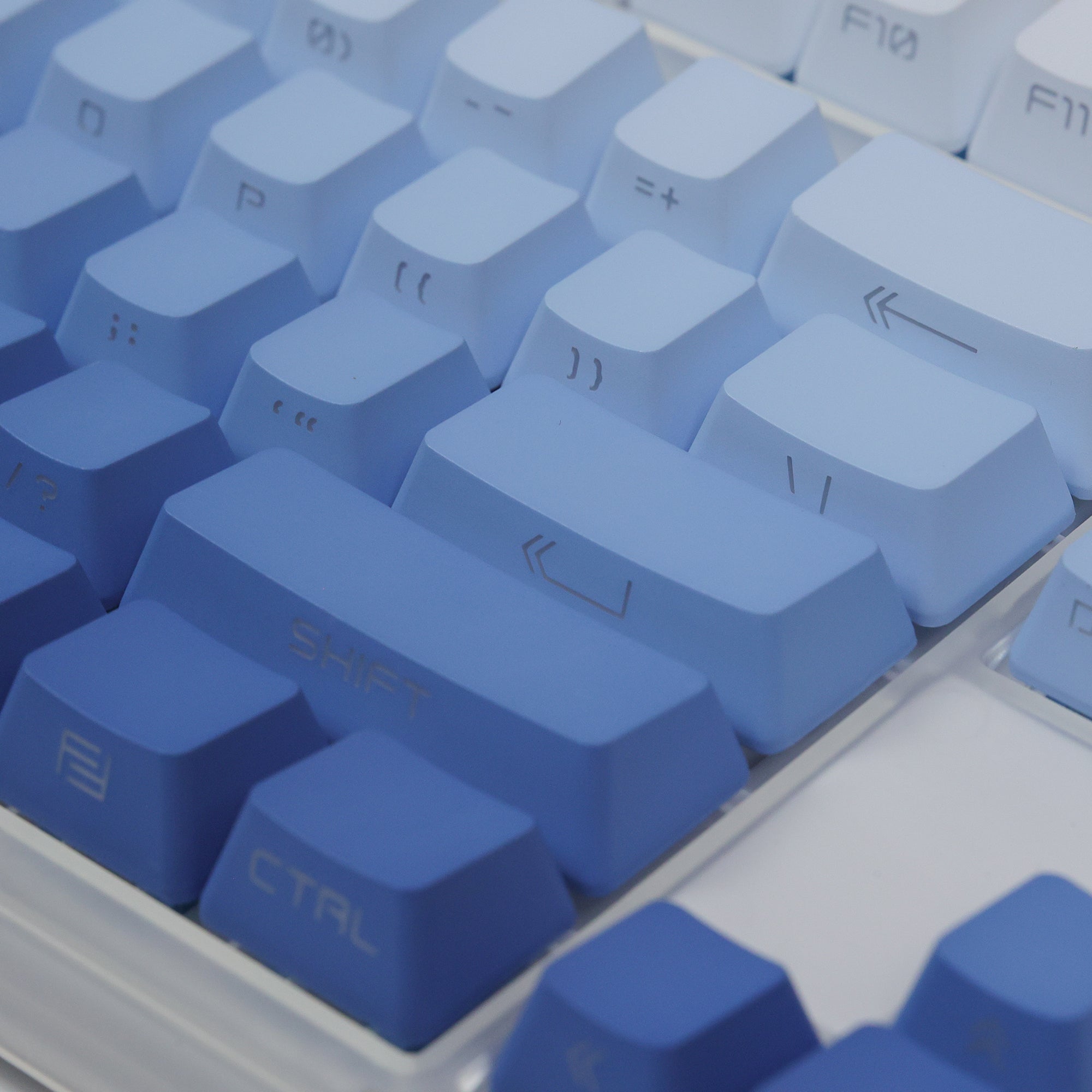 Chosfox OEM Profile Side Print Gradient Keycaps Set - 134 Keys