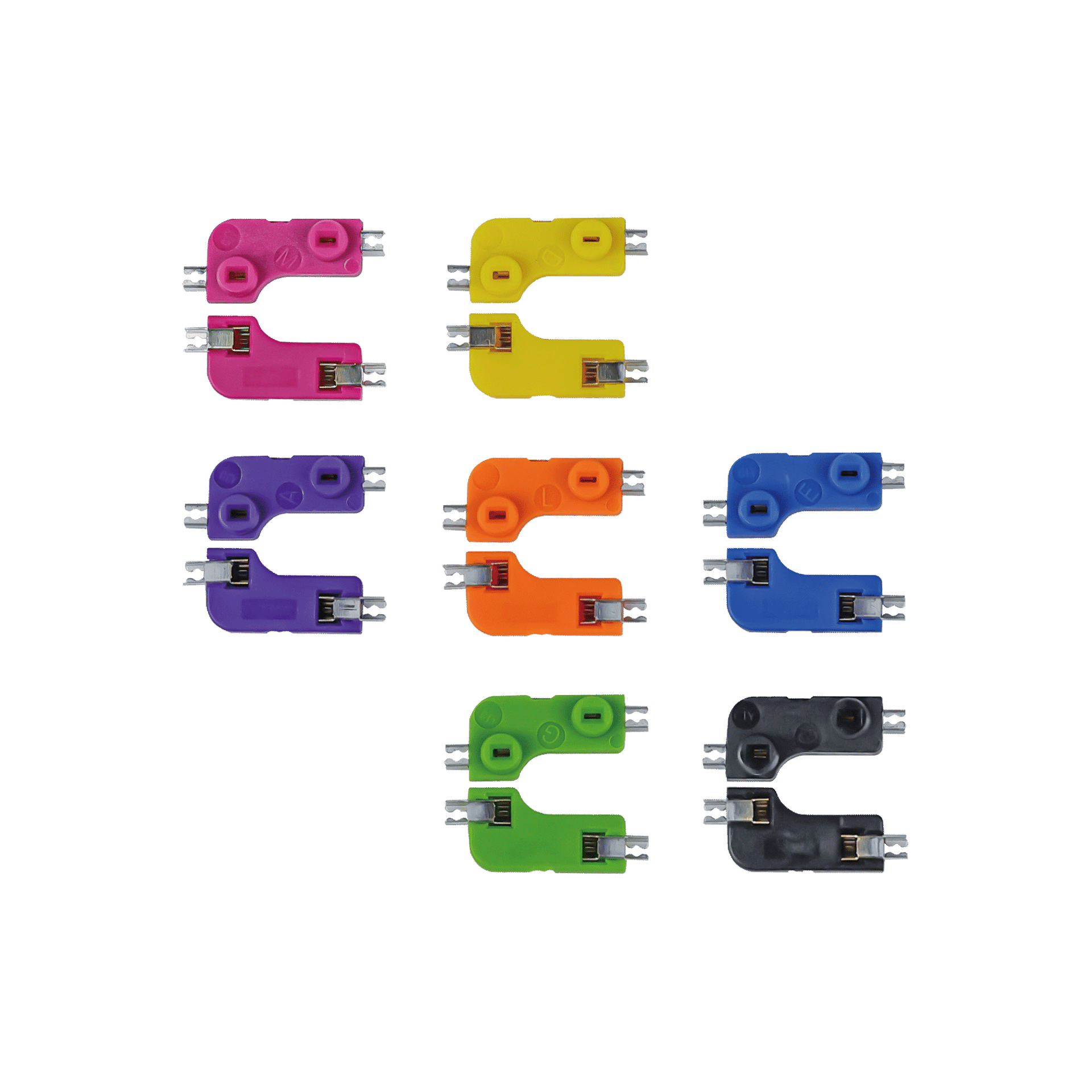 JWK Colorful Hotswap Sockets for MX Switches-Chosfox
