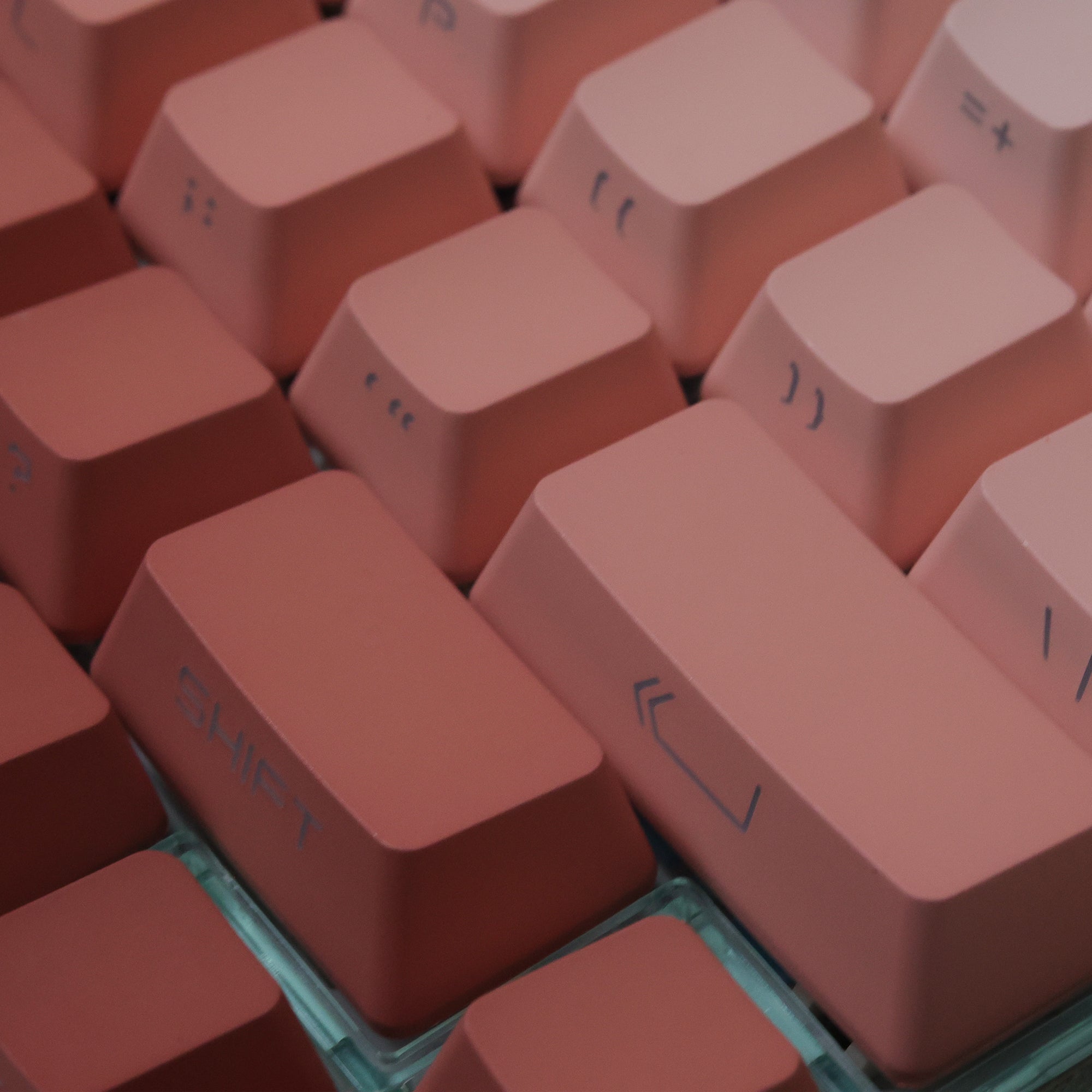 Chosfox OEM Profile Side Print Gradient Keycaps Set - 134 Keys-Chosfox
