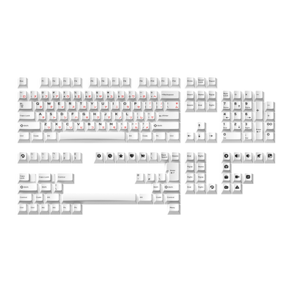 Domikey BOW Dye-Sub Cherry Profile Keycaps Set-Chosfox