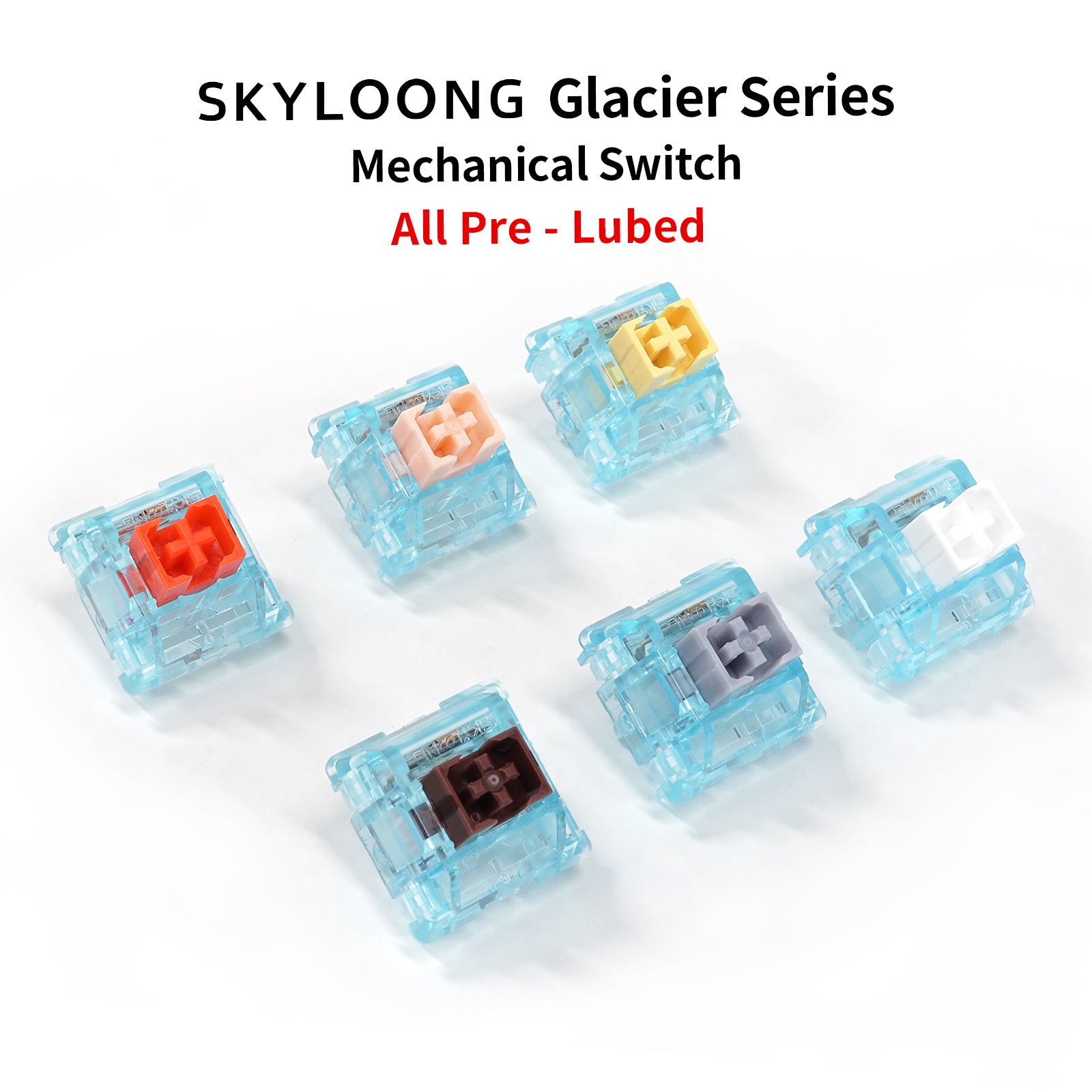 SKYLOONG Glacier Switch Silent Series