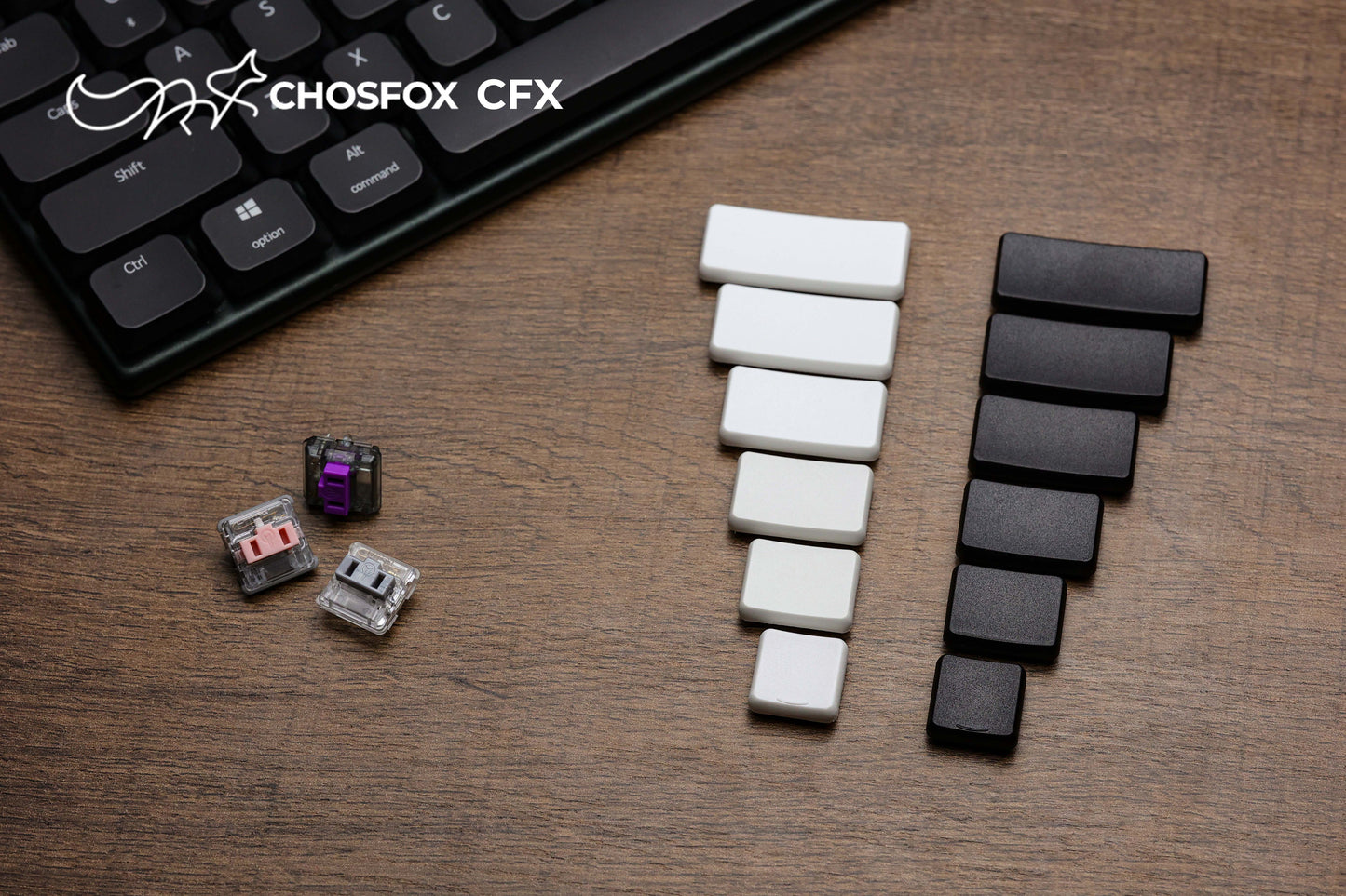Chocfox CFX - Keycaps for Choc Switch by Chosfox-Chosfox