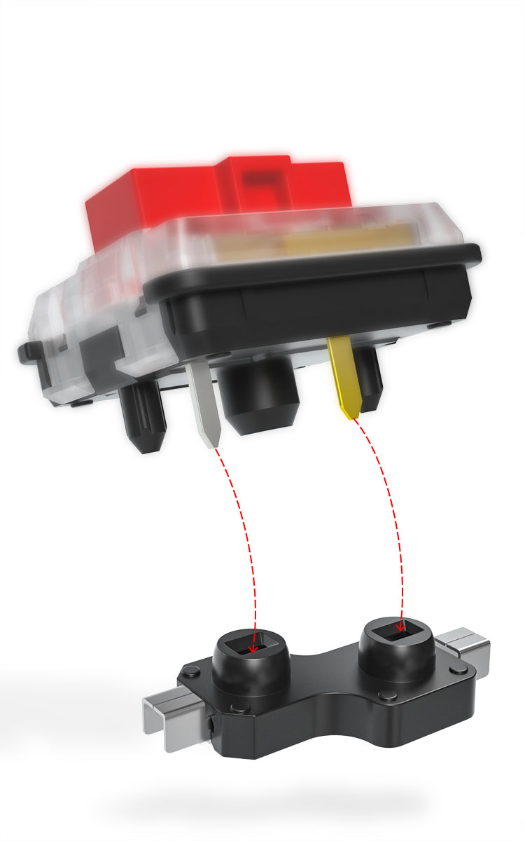 Kailh Choc PG1350 Hot Swap Sockets-Chosfox