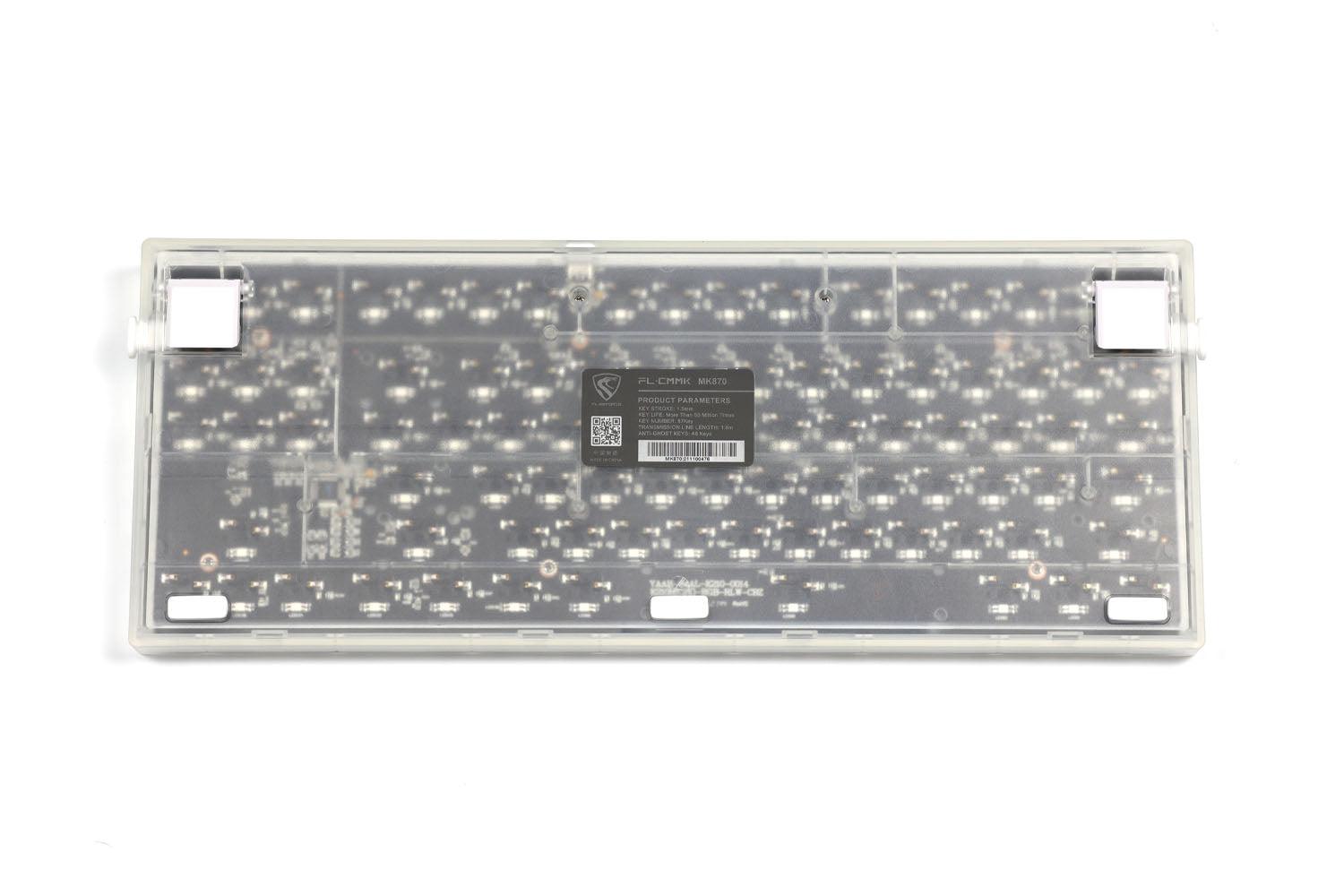 FL ESPORTS MK870 Mechanical Keyboard Kit (80%)-Chosfox