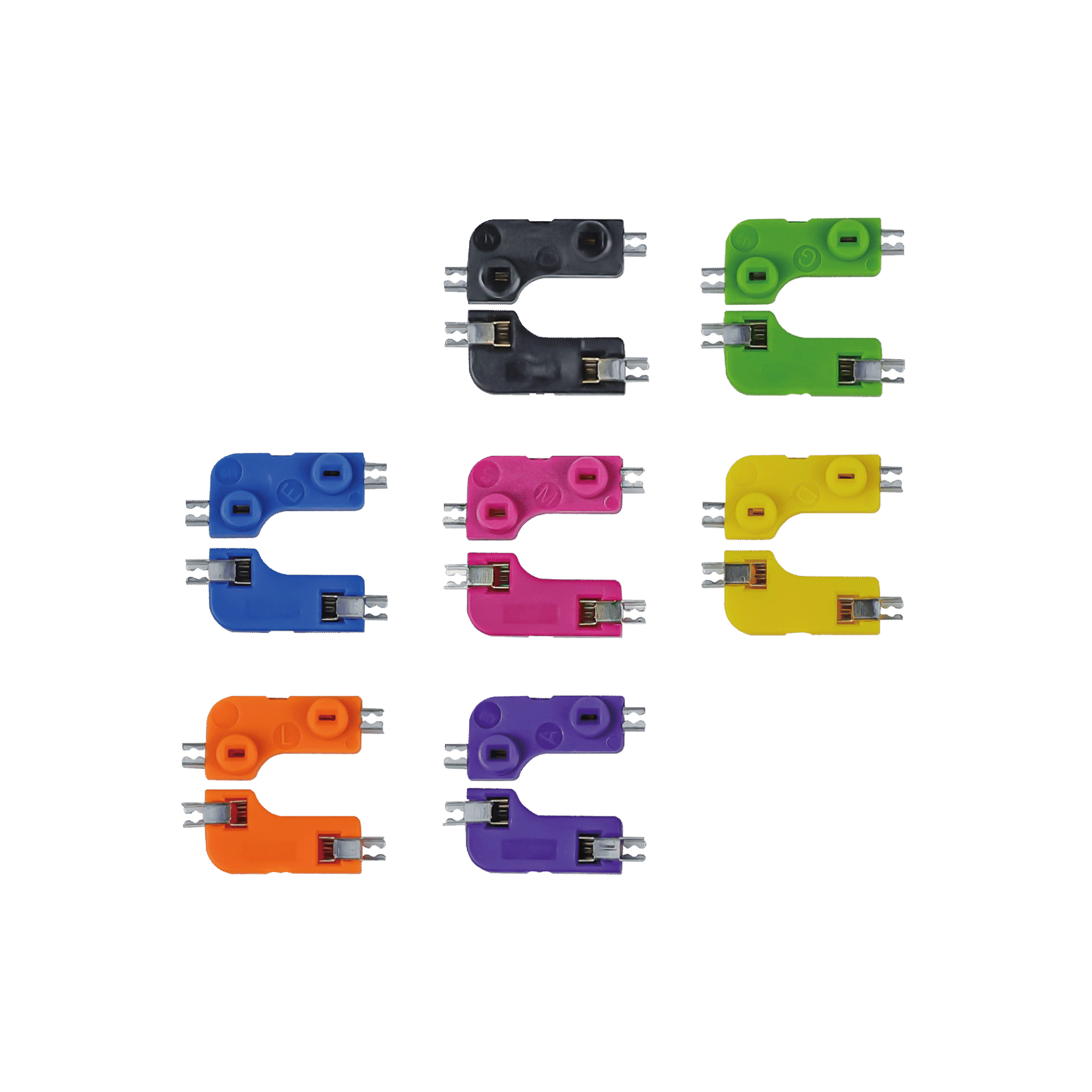 JWK Colorful Hotswap Sockets for MX Switches-Chosfox